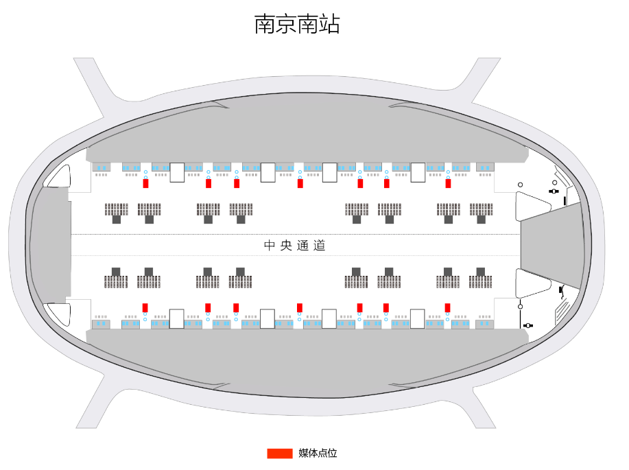 55吋LCD屏位置圖