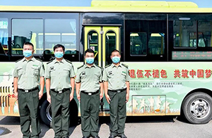 八一建軍節(jié)“擁軍號(hào)”青島公交車廣告線路案例，公交車廣告效果